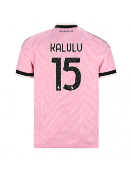 Moški Nogometna dresi replika Juventus Pierre Kalulu #15 Gostujoči 2026-27 Kratek rokav Moški Nogometna dresi replika Juventus Pierre Kalulu #15 Gostujoči 2026-27 Kratek rokav